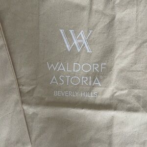 WALDORF ASTORIA  laundry & shoe bag
